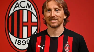 إي سي ميلان يوقع مع النجم الكرواتي لوكا مودريتش لموسم واحد