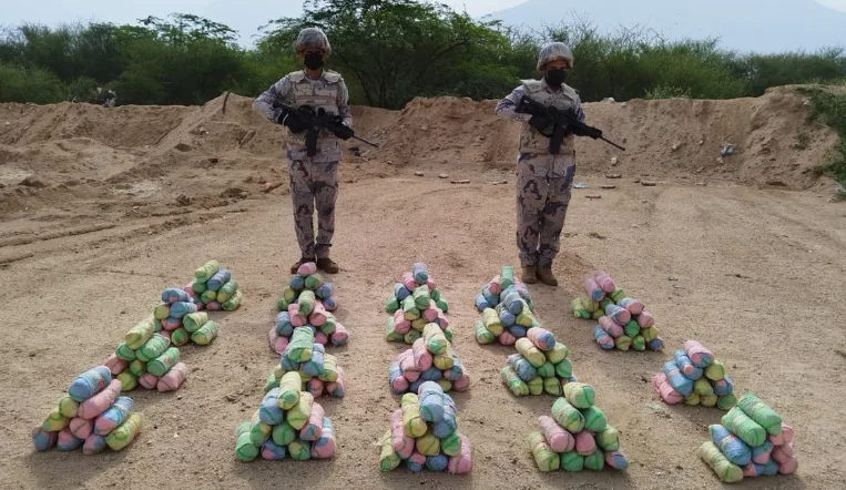 إيقاف محاولة تهريب 75 كجم من القات في عسير