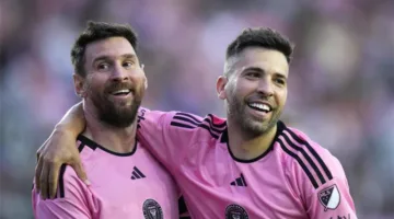 إيقاف ميسي وألبا عن المباراة بسبب عدم حضورهم مواجهة نجوم الدوري الأمريكي