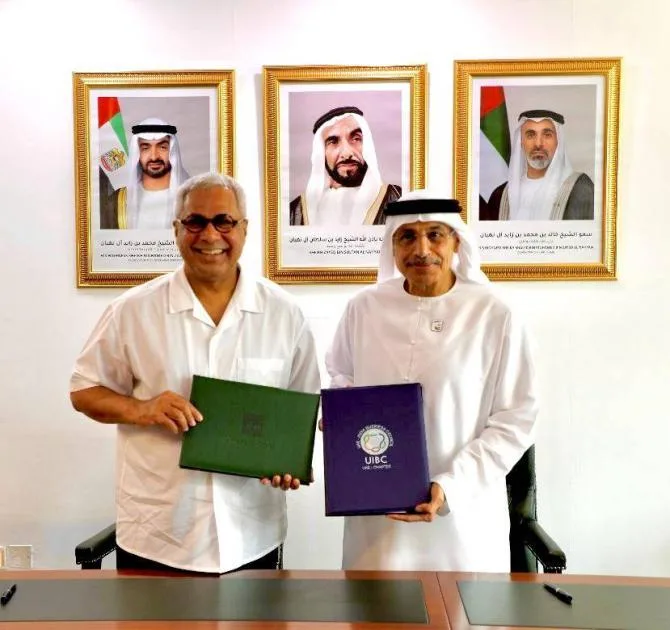 اتفاقية تعاون بين كلية أبوظبي للإدارة ومجلس الأعمال الإماراتي الهندي