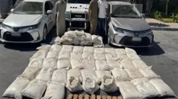 اجتثاث شبكة إجرامية خطيرة بحوزتها مخدرات وأسلحة تقرب قيمتها من 50 مليون جنيه