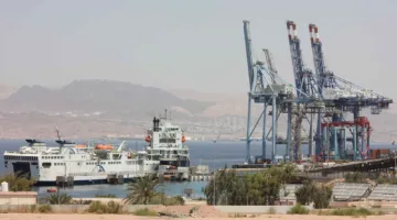ارتفاع بنسبة 18.8% في عدد الحاويات الواردة إلى ميناء العقبة الأردني خلال نصف عام