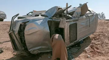 ارتفاع عدد ضحايا حادث المنيا.. وفاة أحد مرافقى مدير أمن الوادي الجديد (صور)