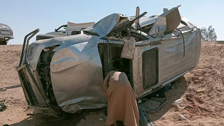 ارتفاع عدد ضحايا حادث المنيا.. وفاة أحد مرافقى مدير أمن الوادي الجديد (صور)
