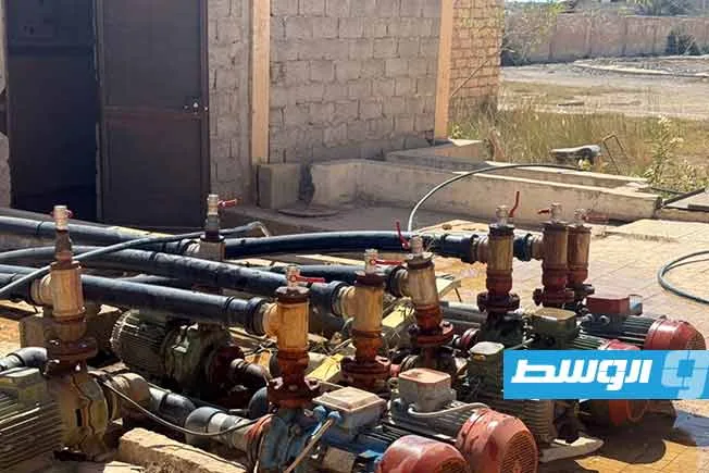 استئناف عمل محطة تحلية المياه في زوارة استئناف عمل محطة تحلية المياه في زوارة