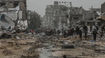 استشهاد 10 فلسطينيين جراء غارات إسرائيلية على جباليا ومدينة غزة