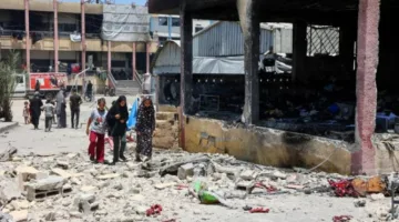 استشهاد 13 فلسطينيًا وإصابة آخرين جراء غارات إسرائيلية على غزة ودير البلح