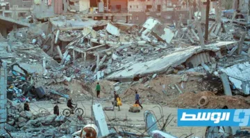 استشهاد 6 فلسطينيين جراء غارة إسرائيلية على وسط قطاع غزة