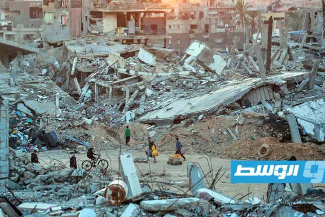 استشهاد 6 فلسطينيين جراء غارة إسرائيلية على وسط قطاع غزة