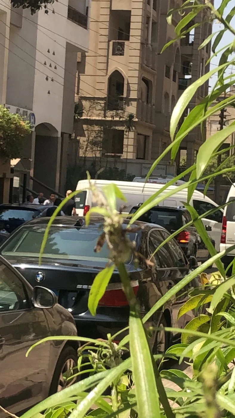 استقبال جثمان لطفي لبيب في كنيسة مارمرقس بمصر الجديدة