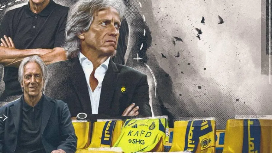 استقبال مميز من رونالدو لجيزوس.. سابع لاعب برتغالي ينضم إلى النصر السعودي استقبال مميز من رونالدو لجيزوس.. سابع لاعب برتغالي ينضم إلى النصر السعودي