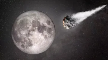 اصطدام كويكب بالقمر في 2032 يشكل تهديداً للساتل ويعادل انفجاراً نووياً
