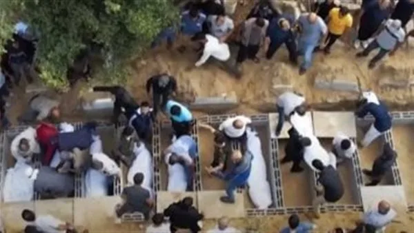 «اعتداء مروع من الاحتلال».. القوات الإسرائيلية ت excavate graves of martyrs in Khan Yunis