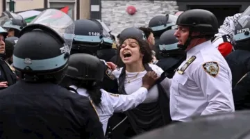 اعتقالات أثناء احتجاجات ضد حرب تجويع غزة في واشنطن ونيويورك