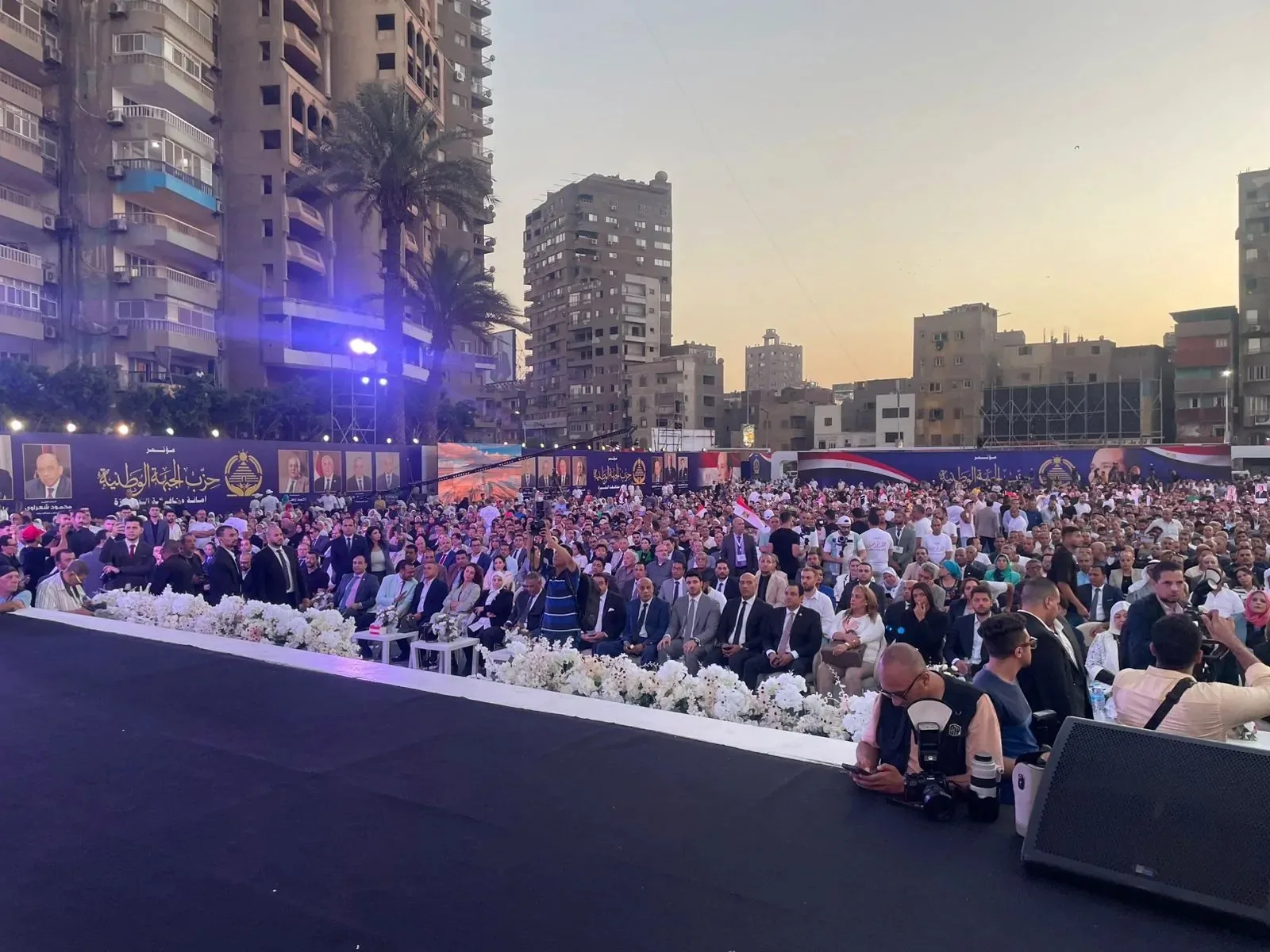 افتتاح مؤتمر الجبهة الوطنية في الغربية لدعم مرشحيها في انتخابات مجلس الشيوخ 2025