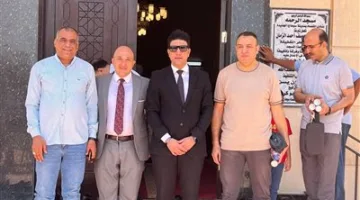 افتتاح مسجد نادي القضاة في سوهاج الجديدة بتكلفة 8 ملايين جنيه، بحضور نائب المحافظ وعدد من القضاة البارزين.