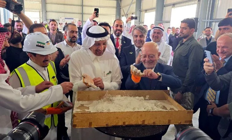 افتتاح مصنع “أسمنت الشمالية” في سوريا تزامنًا مع منتدى الاستثمار افتتاح مصنع “أسمنت الشمالية” في سوريا تزامنًا مع منتدى الاستثمار