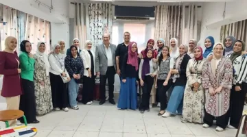افتتاح معرض “تنمية المشاريع الصغيرة في مجال طباعة الأقمشة” في كلية الفنون التطبيقية بحلوان