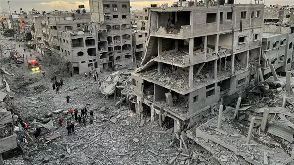 اقتراح جديد لوقف القتال في غزة من جانب الوسطاء الثلاثة اقتراح جديد لوقف القتال في غزة من جانب الوسطاء الثلاثة