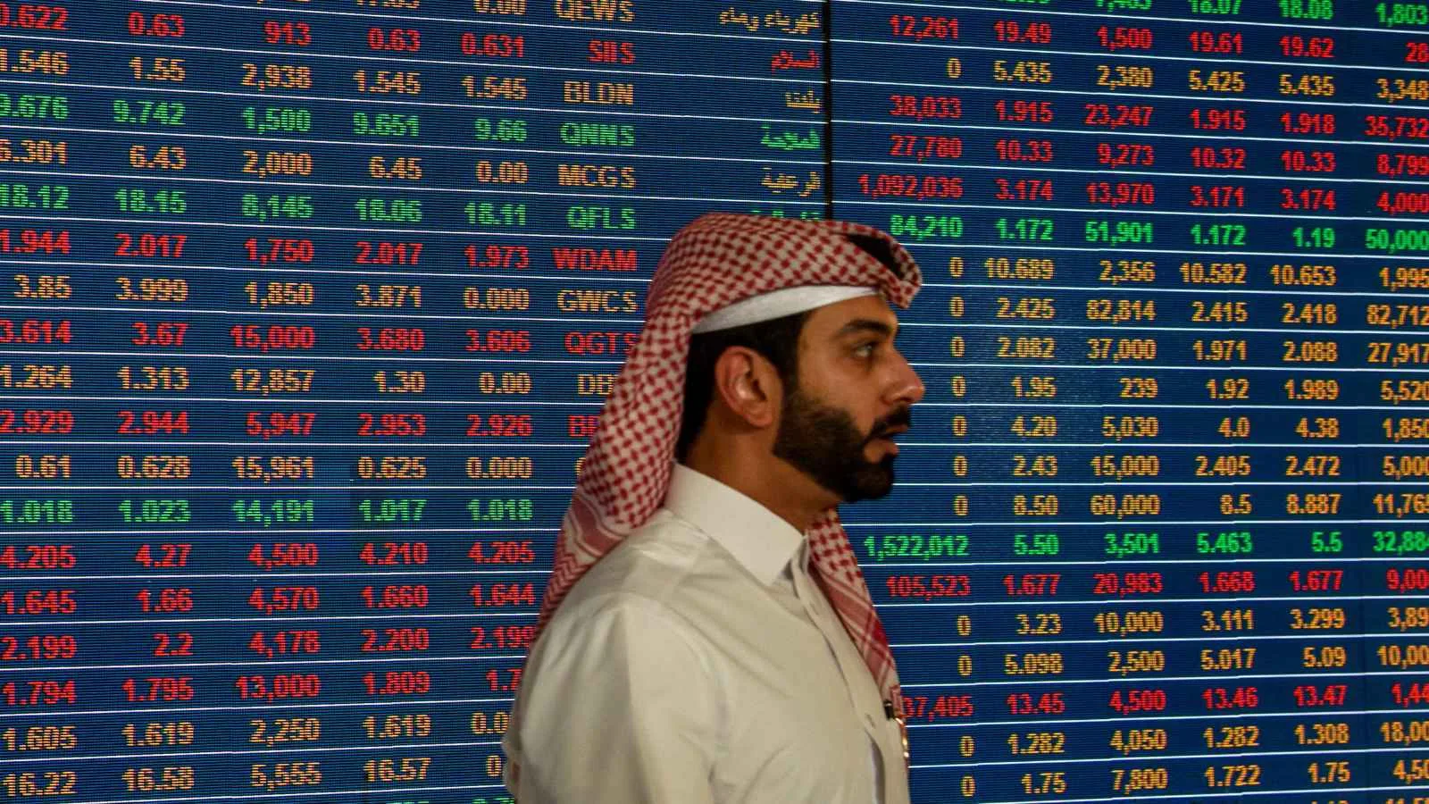 الأسواق الخليجية تحقق مكاسب بفضل النتائج الإيجابية، والسوق السعودي يرتفع بنسبة 1.3% الأسواق الخليجية تحقق مكاسب بفضل النتائج الإيجابية، والسوق السعودي يرتفع بنسبة 1.3%