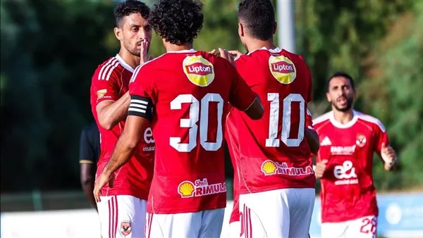 الأهلي يحقق انتصاراً على إنبي بهدفين دون رد في مباراة ودية تحضيراً للموسم الجديد. الأهلي يحقق انتصاراً على إنبي بهدفين دون رد في مباراة ودية تحضيراً للموسم الجديد.