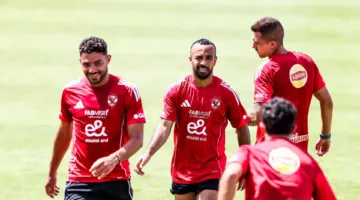 الأهلي يواصل حصصه التدريبية في تونس