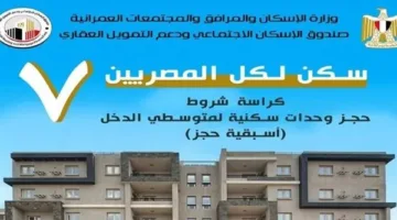 «الإسكان» تقدم 99,792 شقة جديدة.. التفاصيل والشروط ورابط التسجيل
