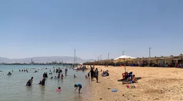 البحر كبسولة.. استقرار حركة الملاحة وانخفاض درجات الحرارة في خليج السويس (صور)