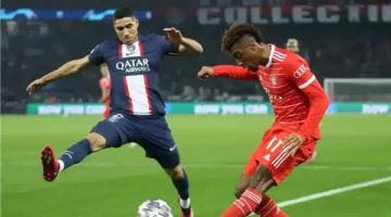 التشكيلة الرسمية لمباراة باريس سان جيرمان ضد بايرن ميونخ في بطولة كأس العالم للأندية