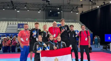 التعليم العالي: فريق الجامعات المصرية للتايكوندو يتوج بالميدالية الفضية في الألعاب الصيفية للجامعات في ألمانيا