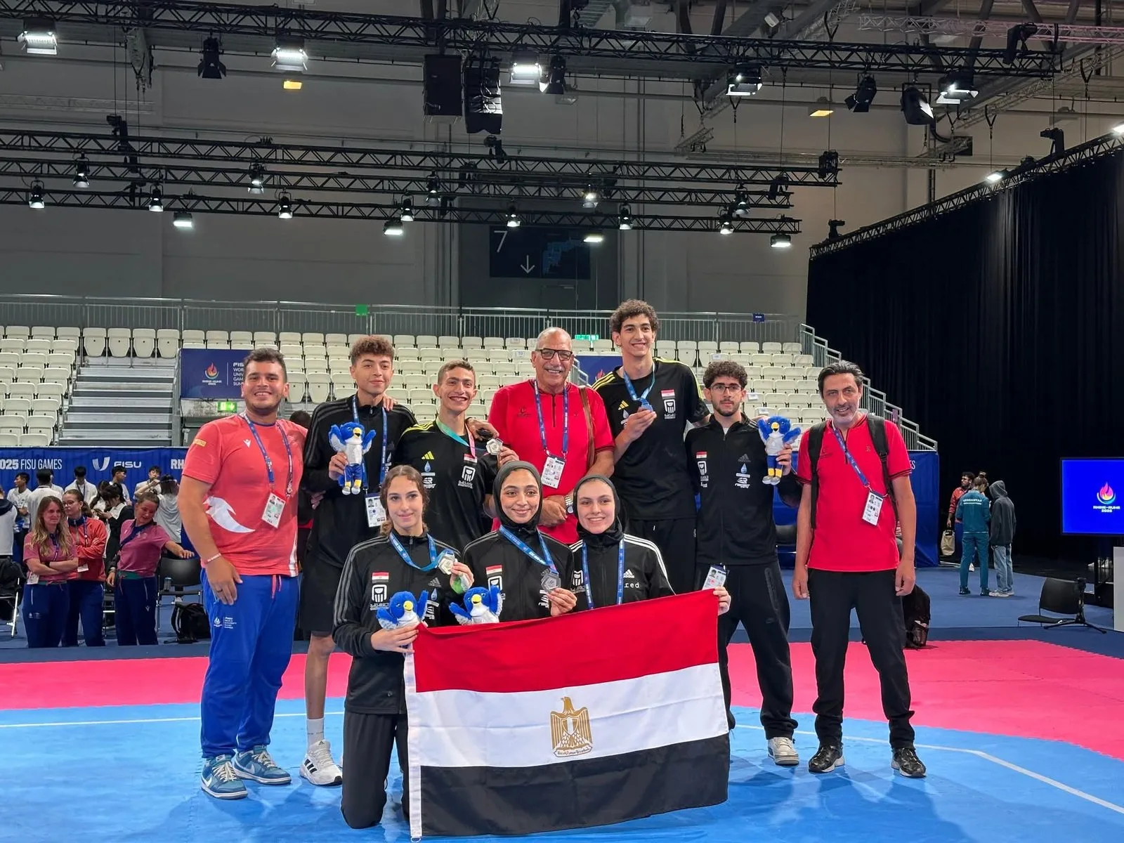 التعليم العالي: فريق الجامعات المصرية للتايكوندو يتوج بالميدالية الفضية في الألعاب الصيفية للجامعات في ألمانيا التعليم العالي: فريق الجامعات المصرية للتايكوندو يتوج بالميدالية الفضية في الألعاب الصيفية للجامعات في ألمانيا