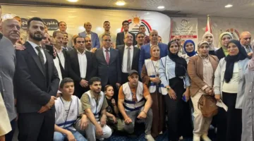 “الجبهة الوطنية” تنظم اجتماعًا حاشدًا في الواسطى لتأييد مرشحها في انتخابات الشيوخ ببني سويف