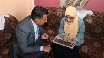 الحكومة تلبي أمنية الطالبة المكفوفة هاجر، المتفوقة في الأزهر