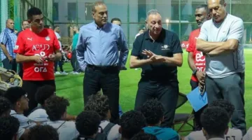 الخطيب يدعم منتخب مصر للشباب تحت 17 عاماً تحضيراً لمونديال كأس العالم