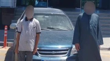 الداخلية تعتقل طفلاً يقود سيارة خاصة في أكتوبر بالجيزة