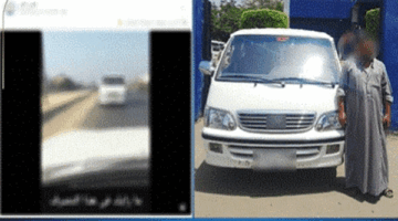 الداخلية توضح تفاصيل مقطع فيديو عن “ميكروباص يسير في الاتجاه المعاكس” في الشرقية
