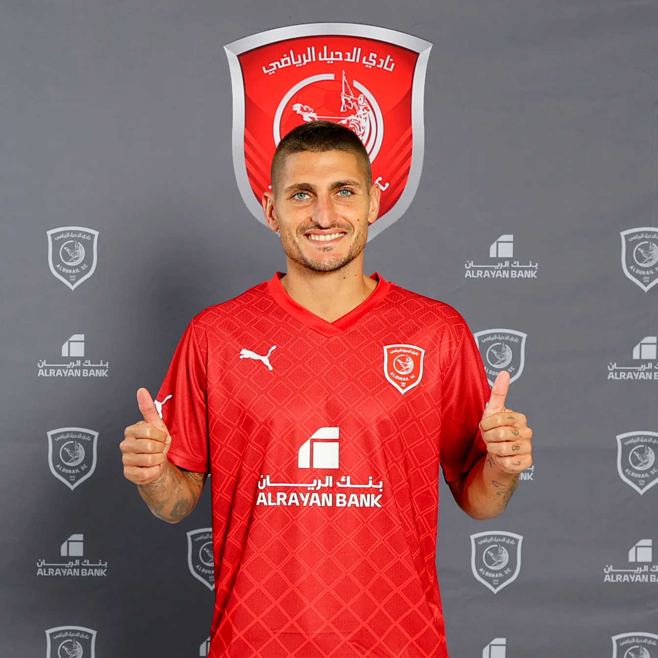 الدحيل يضم النجم الإيطالي ماركو فيراتي إلى صفوفه الدحيل يضم النجم الإيطالي ماركو فيراتي إلى صفوفه