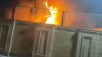 الدفاع المدني يطفئ حريقاً قرب السكة الحديد في الشرقية