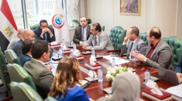 الدكتور خالد عبدالغفار يلتقي بممثل منظمة الصحة العالمية لمناقشة سبل التعاون في المجال الصحي.