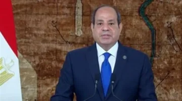 الرئيس السيسي يراقب سير العمل في مشروع سكة حديد العريش-طابا وبئر العبد-العريش
