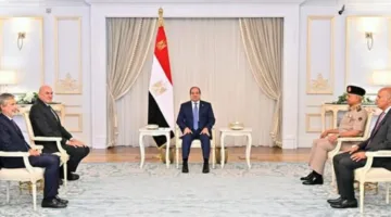الرئيس السيسي يلتقي بوزير الدفاع الإيطالي لاستكشاف آفاق تعزيز التعاون بين مصر وإيطاليا