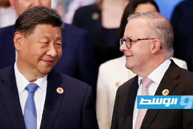 الرئيس الصيني: العلاقة مع أستراليا تغلبت على التحديات وأصبحت أكثر إيجابية الرئيس الصيني: العلاقة مع أستراليا تغلبت على التحديات وأصبحت أكثر إيجابية