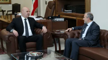 الرئيس عون يجتمع بجبران باسيل في بعبدا