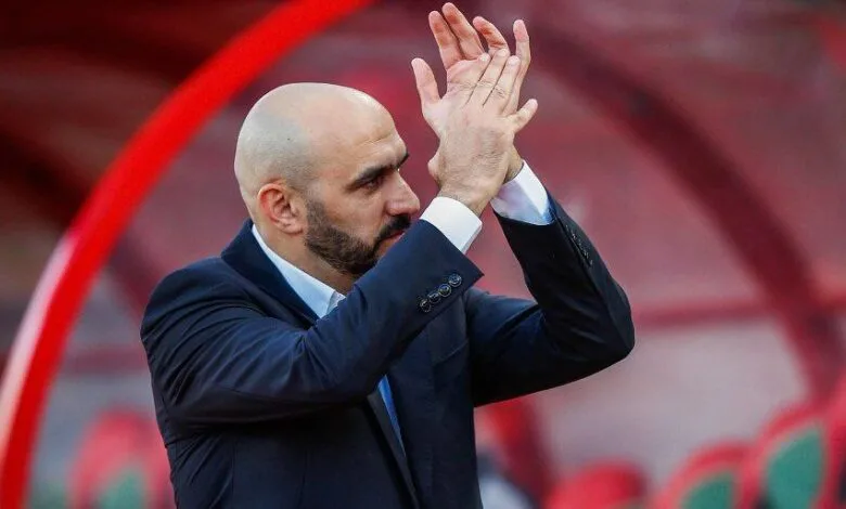 الركراكي يعتذر عن اللقاء الودي مع منتخب الأرجنتين