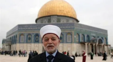 السلطات الإسرائيلية تقبض على مفتي القدس من باحات المسجد الأقصى