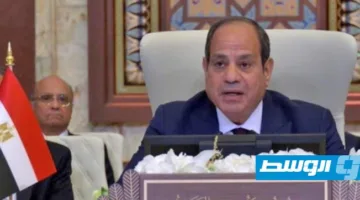 السيسي يتحدث عن إعلان بريطانيا عزمها الاعتراف بدولة فلسطين