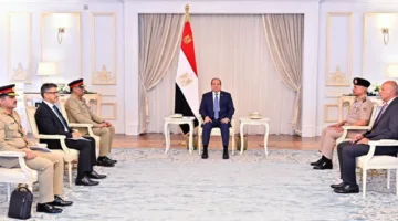 السيسي يناقش مع قائد الأركان الباكستاني هدنة في غزة