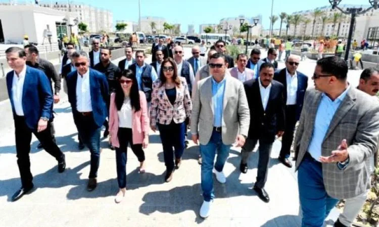 الشربيني والمشاط وعوض وعلاء فاروق يتفقدون المواقع التراثية في مدينة العلمين الجديدة الشربيني والمشاط وعوض وعلاء فاروق يتفقدون المواقع التراثية في مدينة العلمين الجديدة