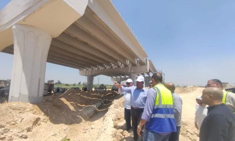 الشربيني يراقب أعمال بناء القوس الغربي لمشروع محور اللواء عمر سليمان في الإسكندرية الشربيني يراقب أعمال بناء القوس الغربي لمشروع محور اللواء عمر سليمان في الإسكندرية