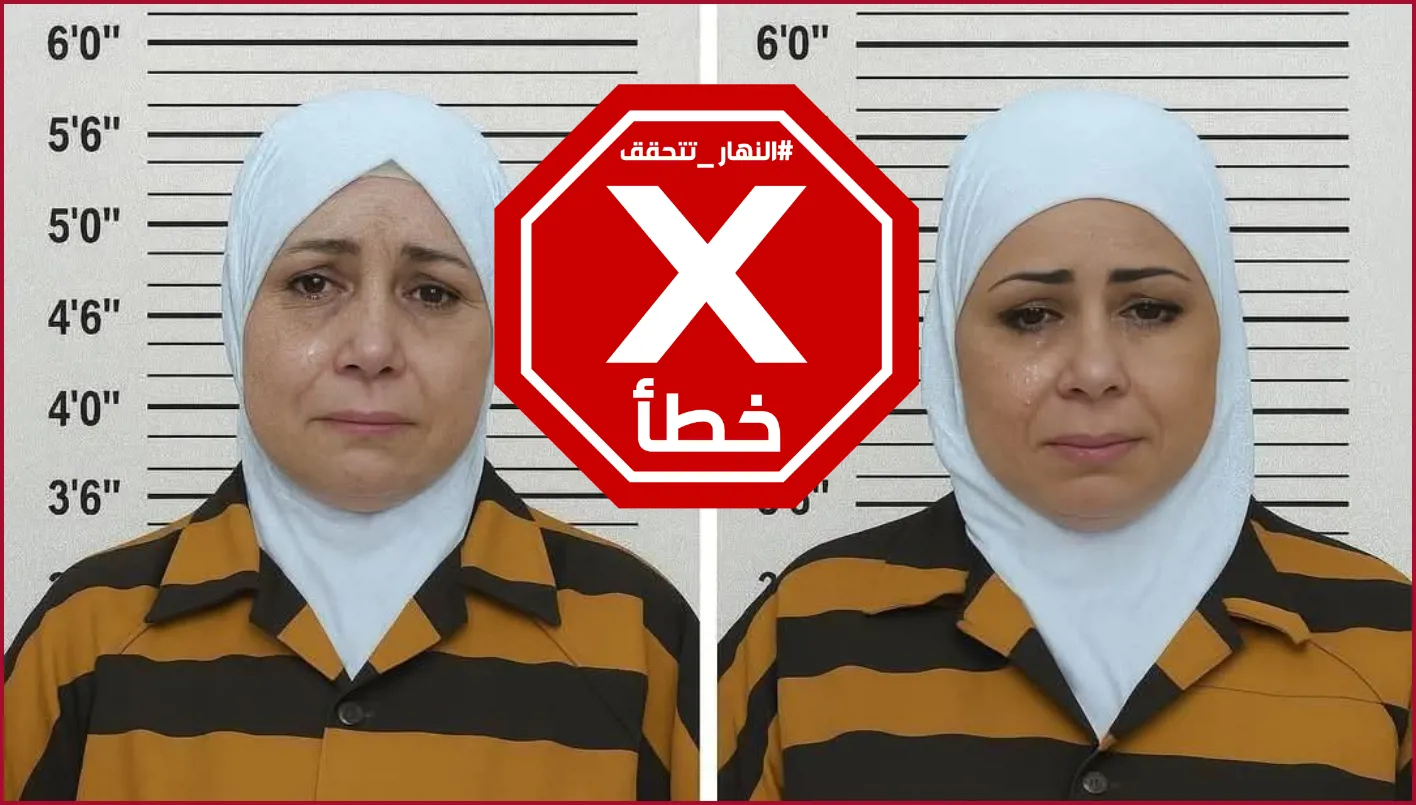 الصورة تُظهر الوزيرتين السابقتين السوريتين كندة الشماط وريما القادري، وهي مُنتَجة باستخدام الذكاء الاصطناعي #التأكد_من_الحقائق